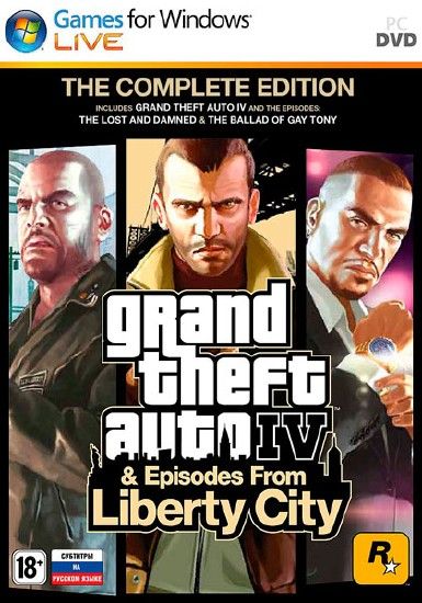 Картинка Игры GTA IV + Grand Theft Auto: Episodes From Liberty City (2008) PC