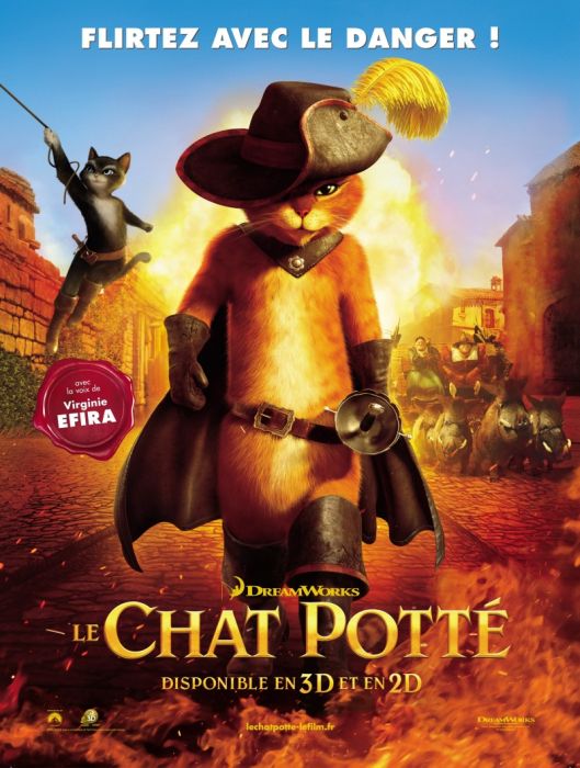 Картинка Мультфильмы Кот в сапогах / Puss in Boots (2011) HDRip