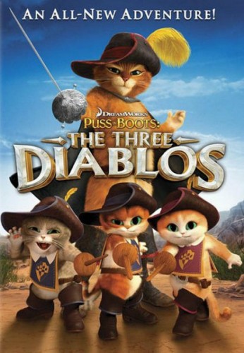 Картинка Мультфильмы Кот в сапогах: Три Чертенка / Puss in Boots: The Three Diablos (2011) HDRip