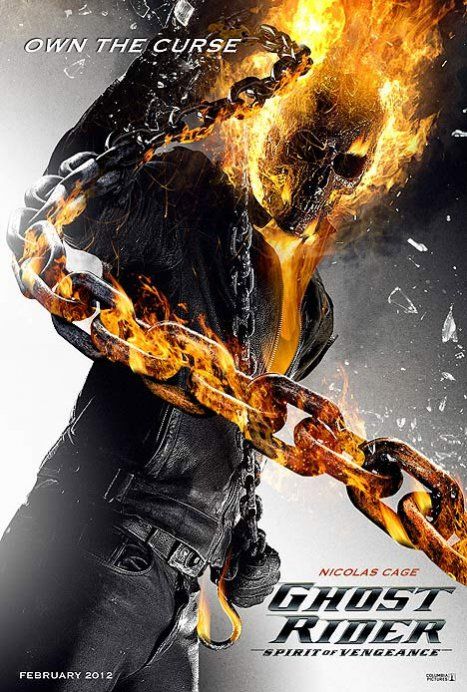 Картинка Фильмы Призрачный гонщик 2 / Ghost Rider: Spirit of Vengeance (2012) HDTVRip | Звук с TS