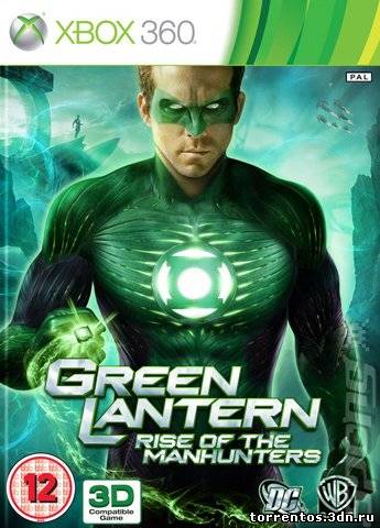 Картинка Игры Green Lantern Rise Of The Manhunters (2011) Xbox 360