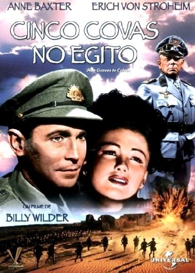 Картинка Фильмы Пять гробниц по пути в Каир / Five Graves to Cairo (1943) DVDRip