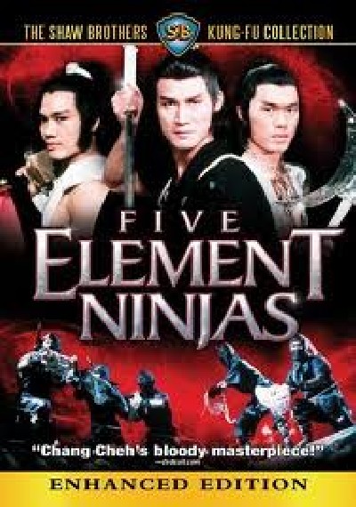 Картинка Фильмы Ниндзя Пяти Стихий (Пять Элементов Ниндзя) / Five Elements Ninja (Ren zhe wu di) (1982) BDRip