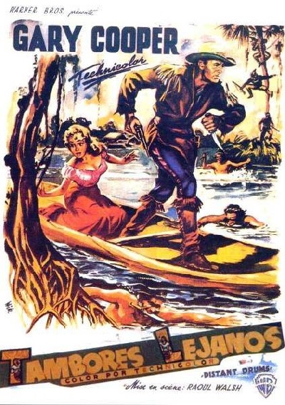 Картинка Фильмы Далекие барабаны / Distant Drums (1951) DVDRip