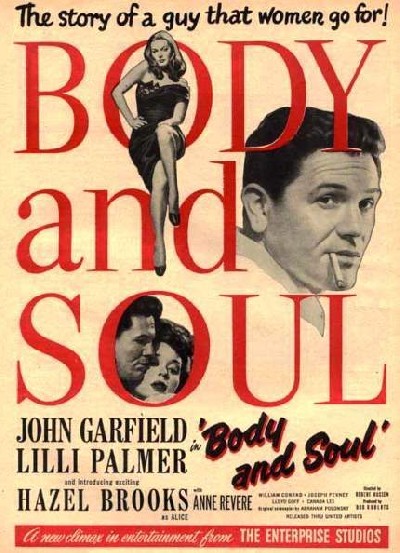 Картинка Фильмы Тело и душа / Body and Soul (1947) DVDRip