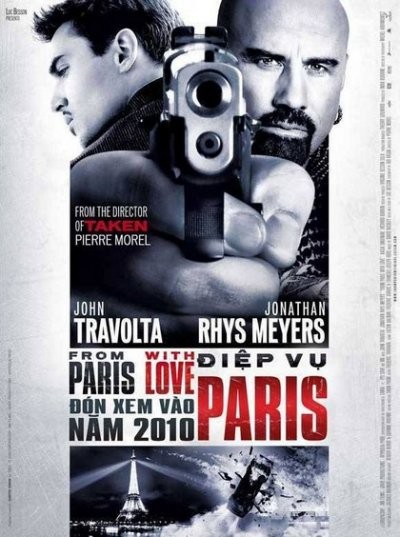 Картинка Фильмы Из Парижа с любовью / From Paris with Love (2010) BDRip