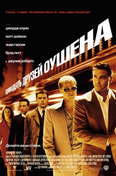 Картинка Фильмы 11 друзей Оушена / Ocean\'s Eleven (2002) HDTVRip