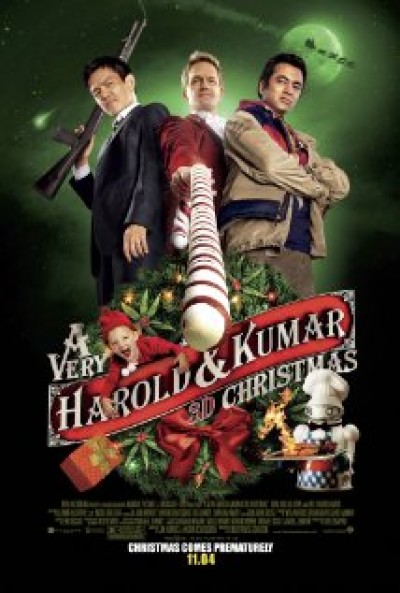 Картинка Фильмы Убойное Рождество Гарольда и Кумара / A Very Harold & Kumar Christmas (2011) BDRip