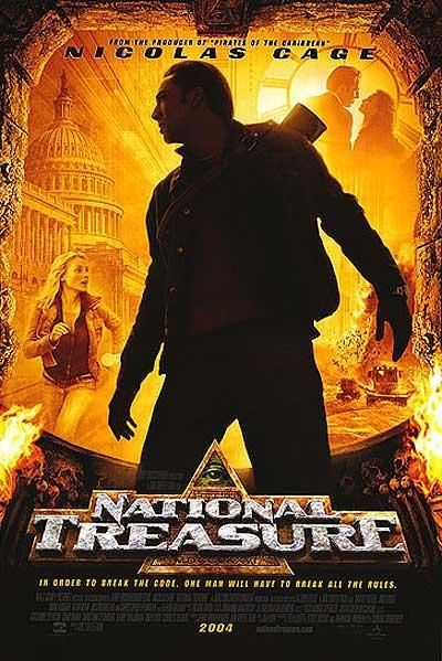 Картинка Фильмы Сокровище нации / National Treasure (2004) BDRip