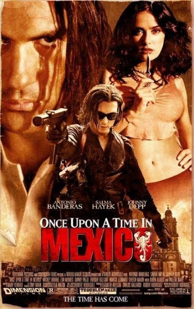 Картинка Фильмы Однажды в Мексике: Отчаянный 2 / Once Upon a Time in Mexico (2003) BDRip